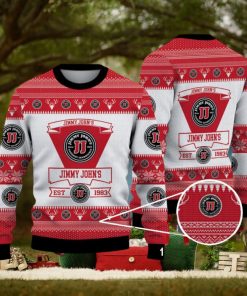 Ugly Christmas Sweater Jimmy John’s 3D For Men Women