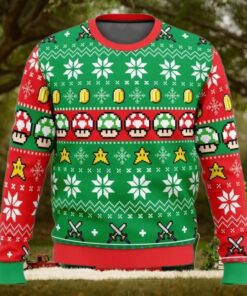 Ugly Christmas Sweater   Mario Bros