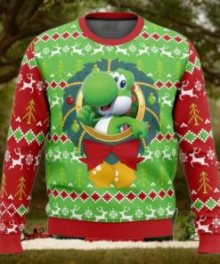 Ugly Christmas Sweater   Yoshi Mario Bros