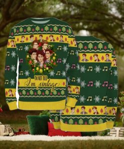 Ugly Christmas Sweaters For Men Women Kids Im Not Old Vintage NKOTB Band Music Winter 3D Sweater Shirt