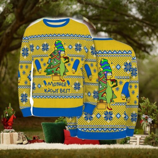 Ugly Christmas Sweaters For Men Women Kids Marge Simpson Cartoon Tv Series Mom 3D Sweater Shirt