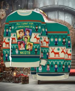 Ugly Christmas Sweaters For Men Women Kids New Kid On The Block Music Winter Autumn 3D Sweater Shirt