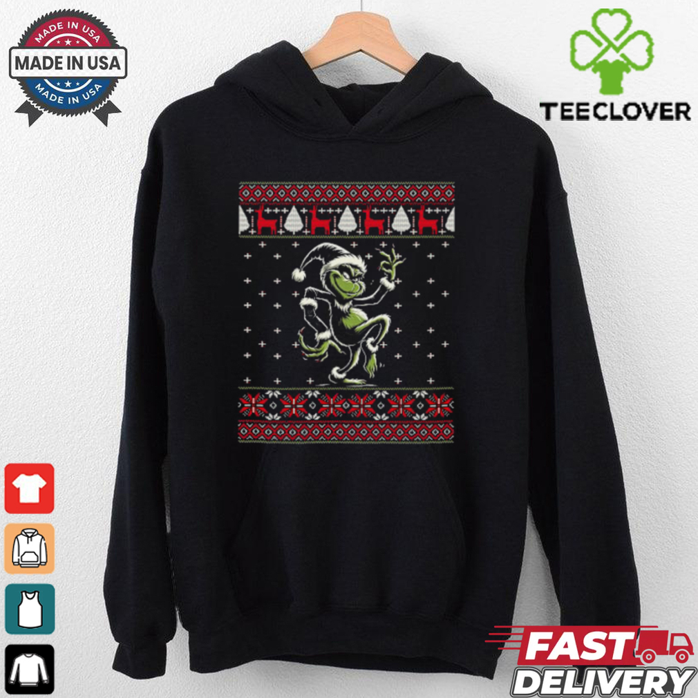 Ugly Christmas Sweatshirt The Grinch Dancing T Shirt Ugly Christmas Sweatshirt The Grinch Dancing T Shirt