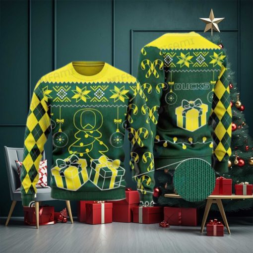 Ugly Sweater Oregon Wondrous Oregon Ducks Gift