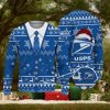 Ugly Sweater usps Santahat Pattern Christmas Gift 3D Sweater For Men And Women