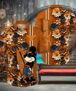 Texas Longhorns Hawaiian Shirt Mickey Love Surfing Trending Summer Gift