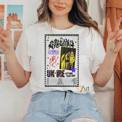 Uk IRE The Grogans Autumn Tour 2024 poster shirt