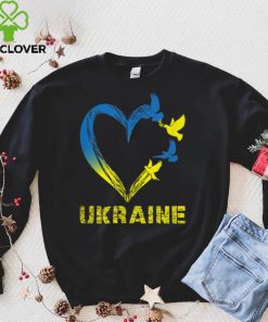 Ukraine Flag Heart Ukrainian Lovers T Shirt