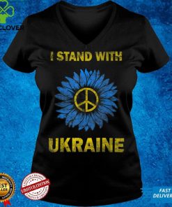 Ukraine Flag Sunflower I Stand With Ukraine Support Ukraine T Shirt