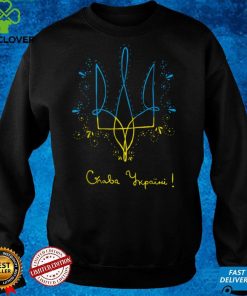 Ukraine Trident glory to Ukraine Support Ukrainian T Shirt