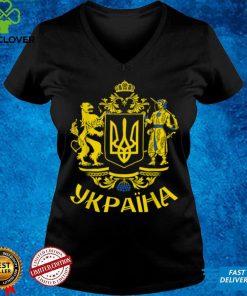 Ukrainian Flag Symbol Tryzub Love Support Ukraine Country T Shirt