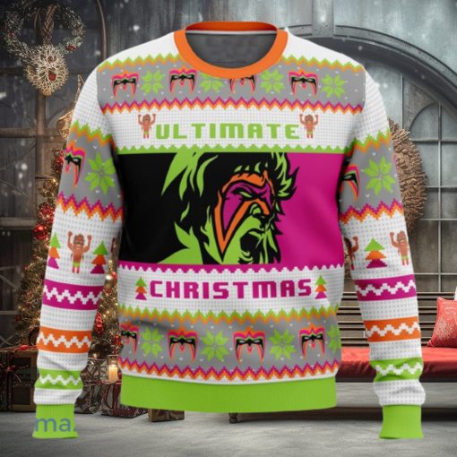 Ultimate Warrior Christmas Pro Wrestling Xmas Ugly Christmas Sweater Christmas Gift For Men And Women