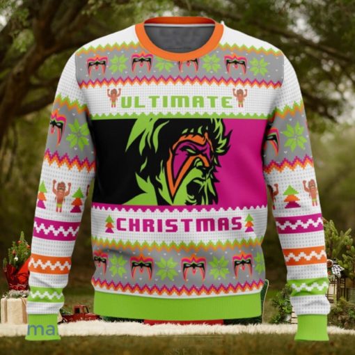 Ultimate Warrior Christmas Pro Wrestling Xmas Ugly Christmas Sweater Christmas Gift For Men And Women