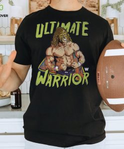 Ultimate Warrior Pop Flex WHT shirt 2 Ultimate Warrior Pop Flex WHT shirt