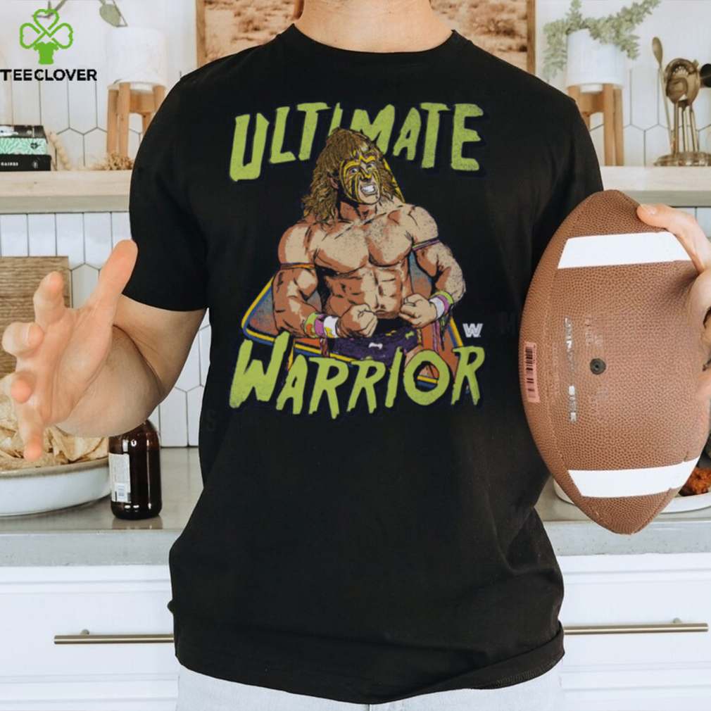 Ultimate Warrior Pop Flex WHT shirt Ultimate Warrior Pop Flex WHT shirt