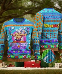 Ultra Instinct Goku & Beerus Ugly Xmas Sweater