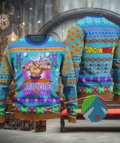 Ultra Instinct Goku & Beerus Ugly Xmas Sweater