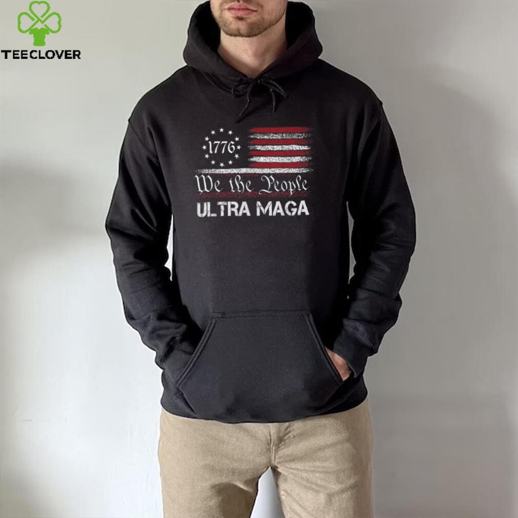 Ultra MAGA We The People Republican USA Flag Vintage T Shirt (1) Ultra MAGA We The People Republican USA Flag Vintage T Shirt (1)
