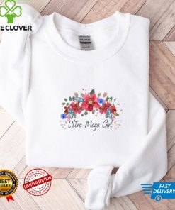 Ultra Maga Girl Flower Shirt