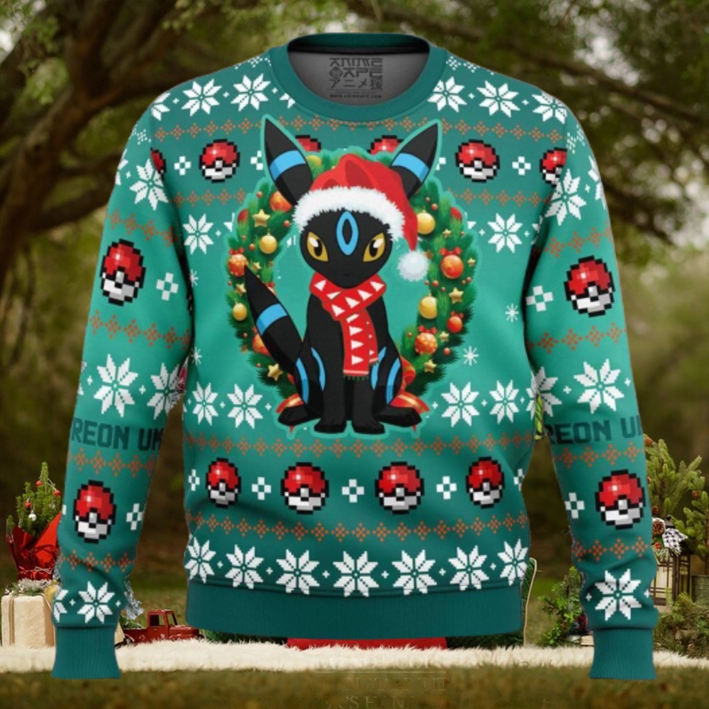Umbreon Christmas Ugly Sweater Umbreon Christmas Ugly Sweater
