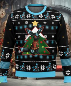 Umbreon Pokemon Cute Ugly Christmas Sweater Christmas Gift For Family