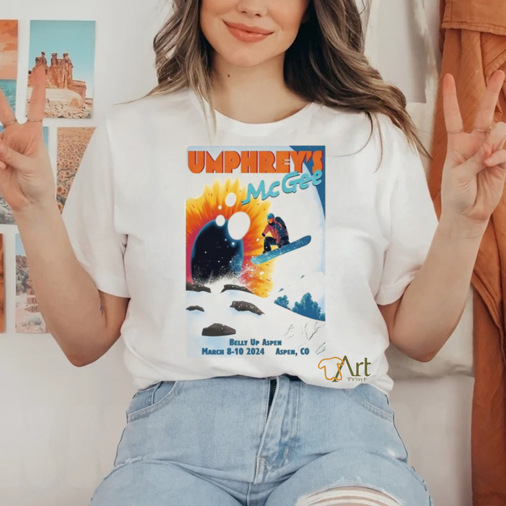 Umphrey’s McGee belly Up Aspen Aspen, Co March 8 10 2024 Poster shirt Umphrey’s McGee belly Up Aspen Aspen, Co March 8 10 2024 Poster shirt