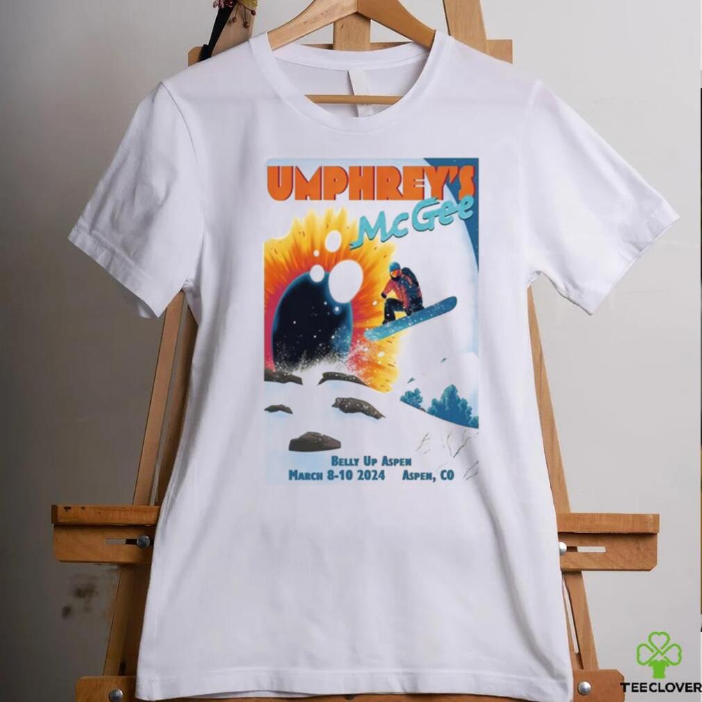 Umphrey’s McGee belly Up Aspen Aspen, Co March 8 10 2024 Poster shirt Umphrey’s McGee belly Up Aspen Aspen, Co March 8 10 2024 Poster shirt