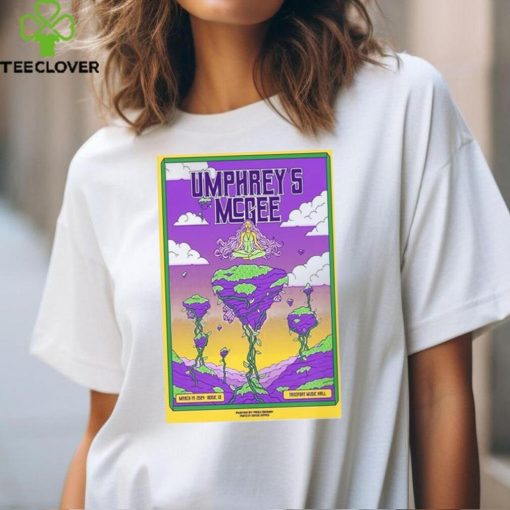 Umphrey's McMgee Mar 19 2024 Treefort Music Hall In Boise ID Poster T Shirt