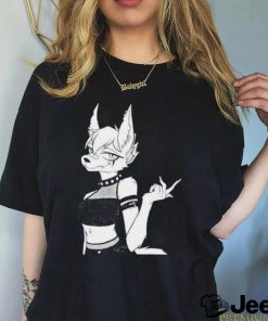 Unbiased Furry Struggles Punk Girl Jackal shirt 1 Unbiased Furry Struggles Punk Girl Jackal shirt