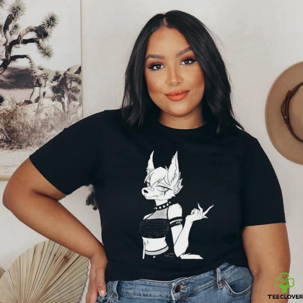 Unbiased Furry Struggles Punk Girl Jackal shirt Unbiased Furry Struggles Punk Girl Jackal shirt