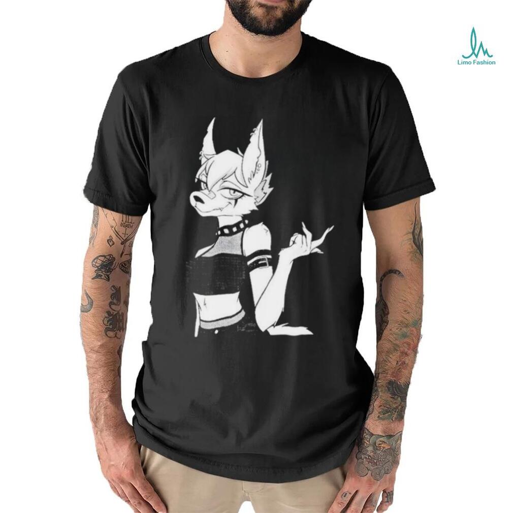 Unbiased Furry Struggles Punk Girl Jackal shirt Unbiased Furry Struggles Punk Girl Jackal shirt