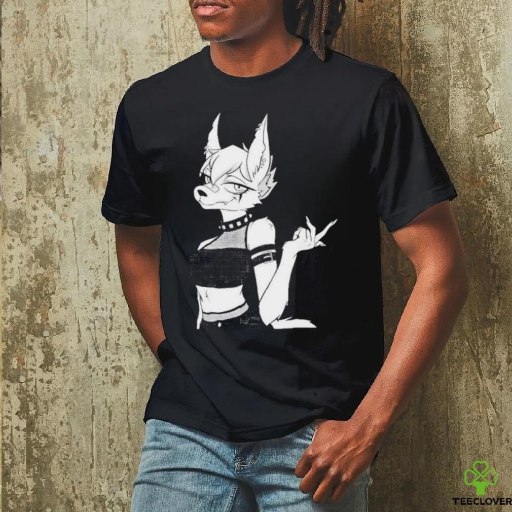 Unbiased Furry Struggles Punk Girl Jackal shirt Unbiased Furry Struggles Punk Girl Jackal shirt