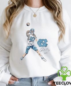 Unc Football Drake Maye Superstar Pose Shirt