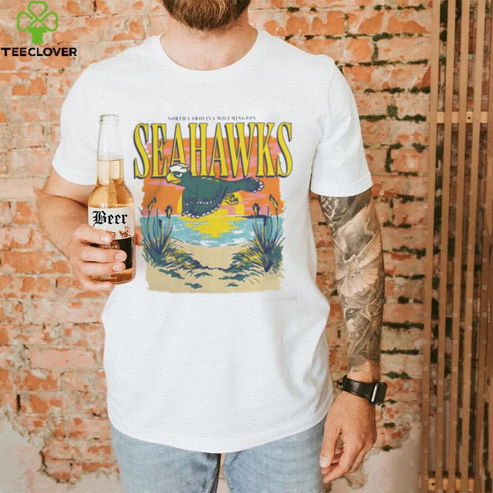 Unc Wilmington Unc Wilmington Seahawks Throwback T Shirt Unc Wilmington Unc Wilmington Seahawks Throwback T Shirt