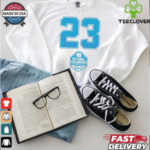 Unc Women’s Soccer 23x National Champions Official Shirt