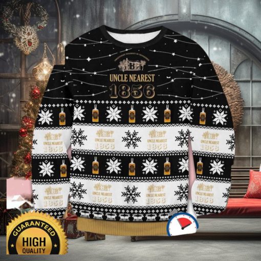 Uncle Nearest 1865 Ugly Christmas Sweater