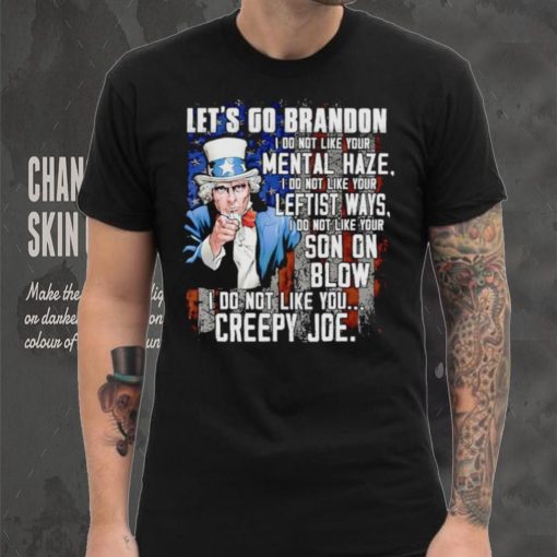 Uncle Sam let’s go Brandon I do not like your mental haze hoodie, sweater, longsleeve, shirt v-neck, t-shirt