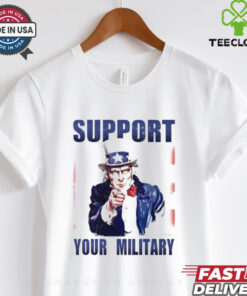 Uncle Sam support your military shirt