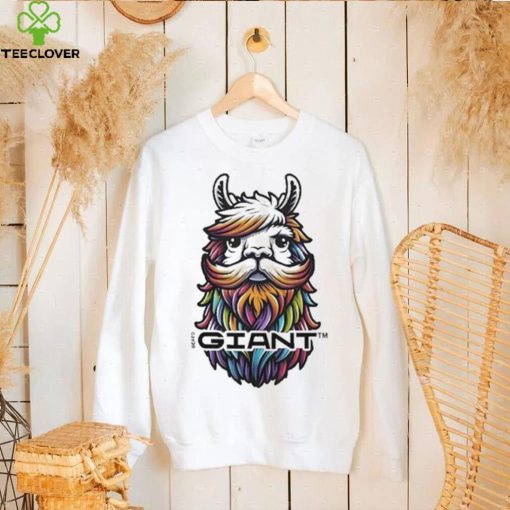 Uncle Studio Beard Alpaca Giant Colorful hoodie, sweater, longsleeve, shirt v-neck, t-shirt