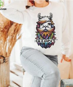 Uncle Studio Beard Alpaca Giant Colorful hoodie, sweater, longsleeve, shirt v-neck, t-shirt