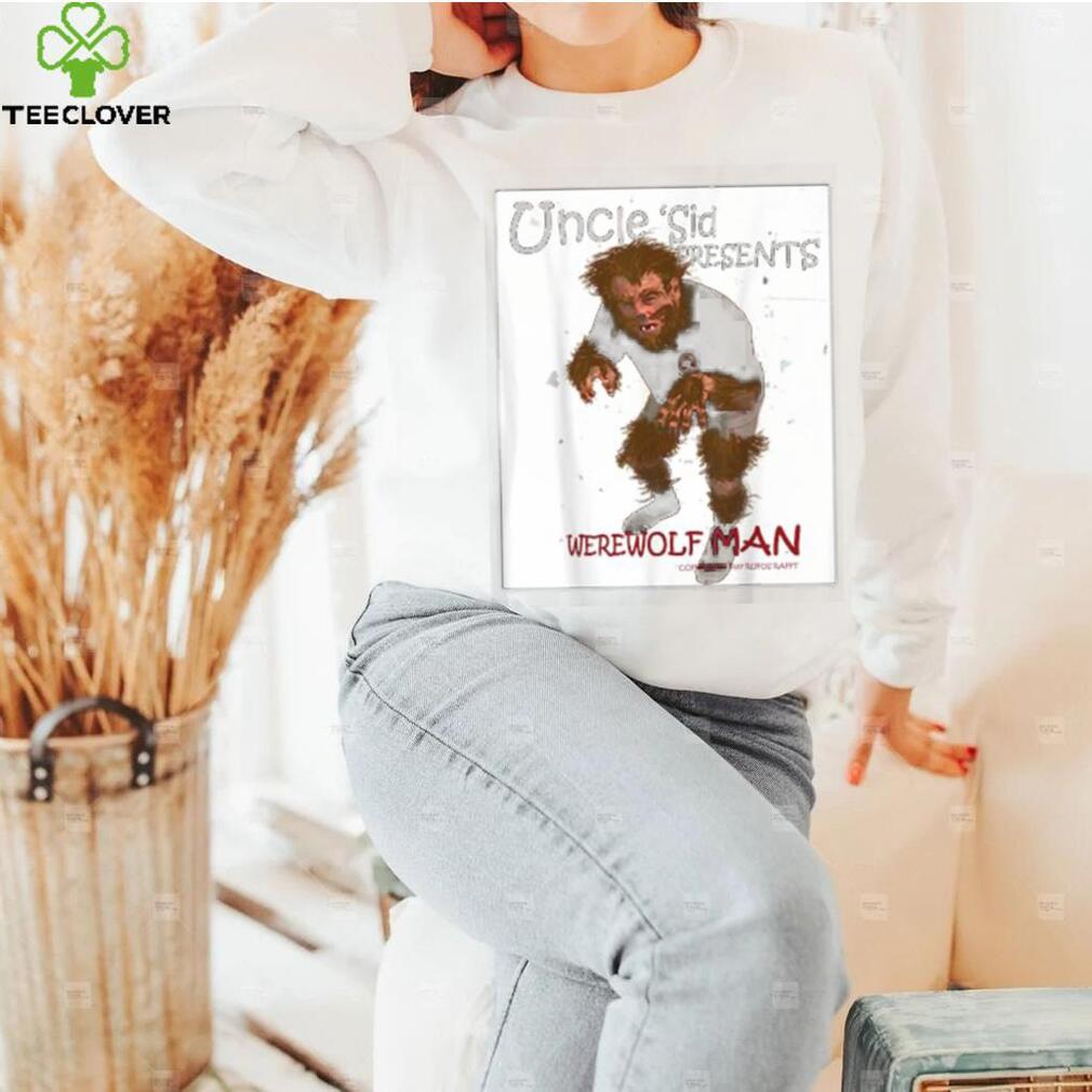 Uncle _Sid monster series Werewolf T Shirt Uncle _Sid monster series Werewolf T Shirt