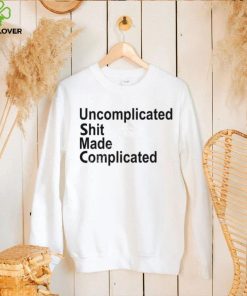 Uncomplicated Shit Made Complicated Shirt F’n Boot shirt 1 Uncomplicated Shit Made Complicated Shirt F’n Boot shirt