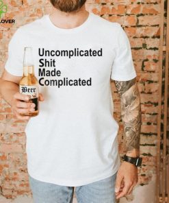 Uncomplicated Shit Made Complicated Shirt F’n Boot shirt 3 Uncomplicated Shit Made Complicated Shirt F’n Boot shirt