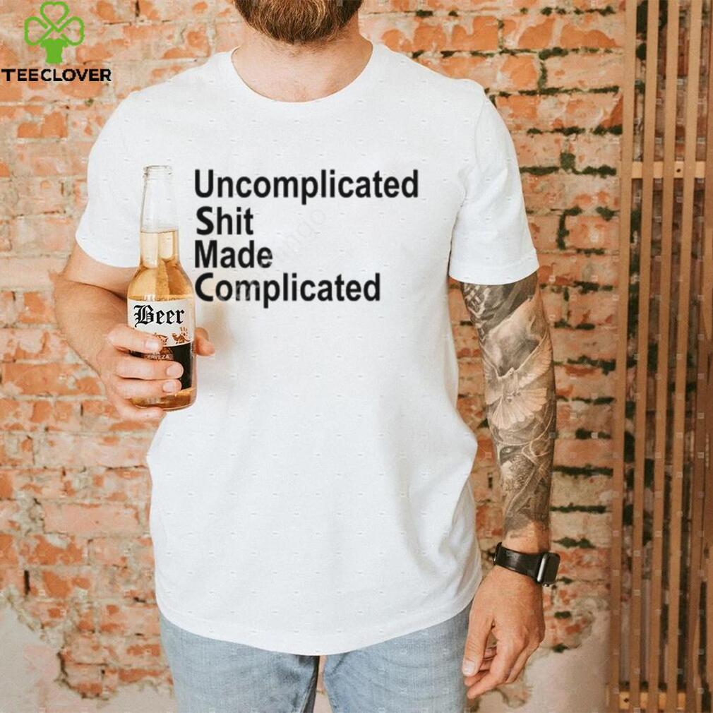 Uncomplicated Shit Made Complicated Shirt F’n Boot shirt Uncomplicated Shit Made Complicated Shirt F’n Boot shirt