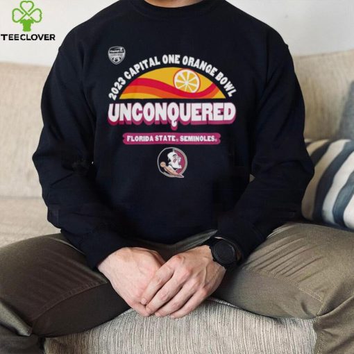 Unconquered Florida State Seminoles 2023 Orange Bowl hoodie, sweater, longsleeve, shirt v-neck, t-shirt