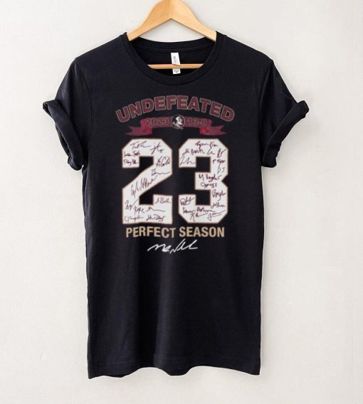 Undefeated 2023 13 0 23 perfect season signatures T hoodie, sweater, longsleeve, shirt v-neck, t-shirt