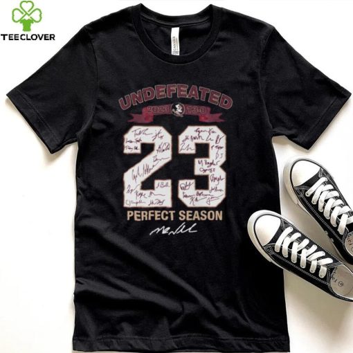 Undefeated 2023 13 0 23 perfect season signatures T hoodie, sweater, longsleeve, shirt v-neck, t-shirt