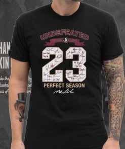 Undefeated 2023 13 0 23 perfect season signatures T hoodie, sweater, longsleeve, shirt v-neck, t-shirt