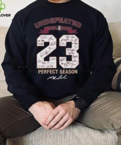 Undefeated 2023 13 0 23 perfect season signatures T hoodie, sweater, longsleeve, shirt v-neck, t-shirt