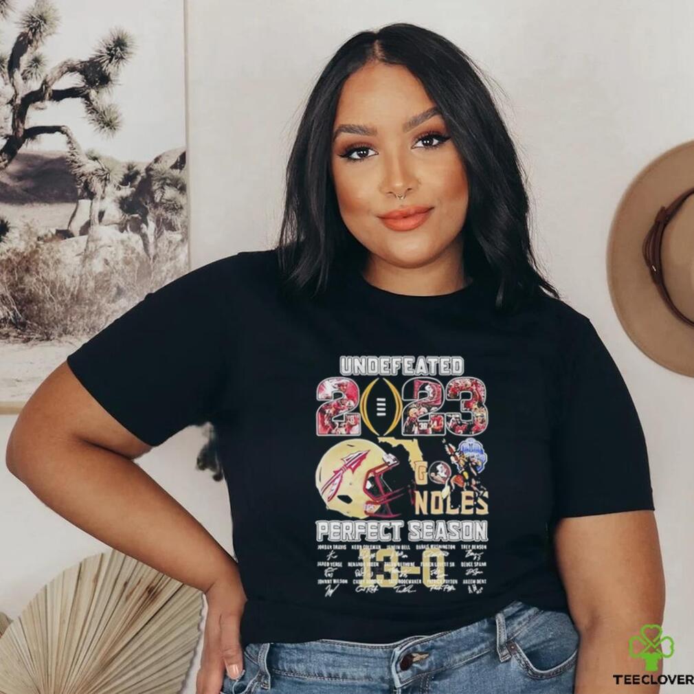 Undefeated 2023 Florida State Seminoles Perfect Season Signature 13 0 Shirt Undefeated 2023 Florida State Seminoles Perfect Season Signature 13 0 Shirt